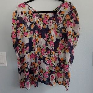 Torrid Floral Blouse